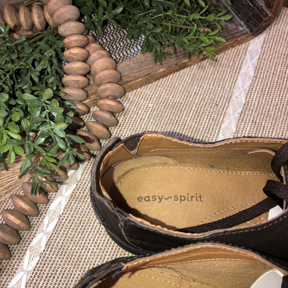 Easy Spirit Adagio brown leather booties 9M - Picture 6 of 13